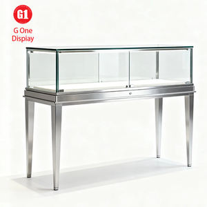 Modern Jewelry Display Showroom Glass Jewelry Display Showcase Cabinet Custom Jewelry Shop Decor Design - Product Image 2