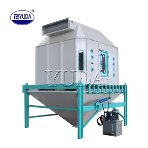 YUDA Vertical counter flow cooler animal feed pellet cooling machine poultry feed cooling machine chicken feed pellet cooler