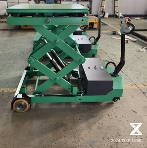 Plataforma Elevadora de Cuatro Ruedas Cromada de Alta Resistencia, Inclinable, para Montaje de Motor de Eje Delantero de Camión, Línea de Ensamblaje de Autobuses OEM - Product Image 6