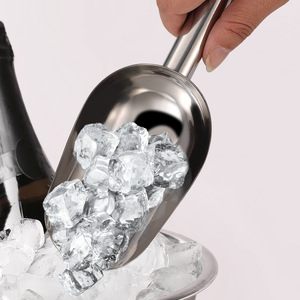Commerce électronique transfrontalier, pinces à glace en acier inoxydable 304, pelles à glace, accessoires pour le vin, pinces à café et à sucre en cubes - Product Image 2