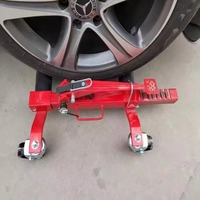 Chariot de manutention professionnel pour concessionnaires automobiles, positionneur de véhicule hydraulique pour maniements précis, cric hydraulique robuste