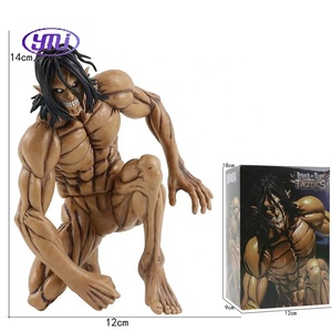 Figuras de Alta Calidad de <span class=keywords><strong>Ymir</strong></span>, Mikasa Ackerman y Eren Jager de Ataque a los Titanes, Juguetes de Plástico para Decoración y Adorno - Product Image 2