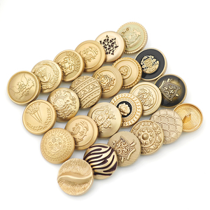 KUNSHUO Botón Ropa de Fábrica, Esmoquin, Abrigo, Traje, Vástago, Uniforme Dorado, Blazer Personalizado, Botón de Metal para Uniforme, Abrigo, Ropa - Product Image 5