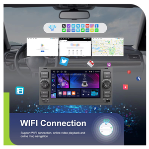 วิทยุติดรถยนต์ Podofo ระบบ Android ขนาด 7 นิ้ว ความจุ 4+64GB สำหรับรถยนต์ Ford Transit/Focus/Galaxy/Mondeo รองรับ CarPlay, Android Auto, WiFi และพอร์ต Type-C - Product Image 4