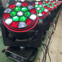 19x40W 15W Bee Eye RGBW 4in1 LED Wash mit Zoom-Beam Moving Head Beleuchtung DMX DJ Disco KTV Party Nachtclub Bühnenlicht