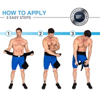 Attelle de Compression de cuisse de soulagement de douleur de nerf de sciatique pour des articulations de hanche arthrite