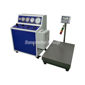 Fm200 novec CO2 Bình chữa cháy Hệ thống làm đầy Xi lanh khí bơm lại Giá máy - Product Image 3