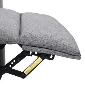 VANBOW simples madeira estrutura tecido linho pano empurrar <span class=keywords><strong>back</strong></span> movimento sofá cadeiras reclináveis - Product Image 4