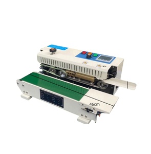 Machine de scellage thermique automatique à bande continue pour les sacs d'eau, les glaçons, les sachets alimentaires, l'emballage en film papier, les cartons et les canettes - Product Image 1