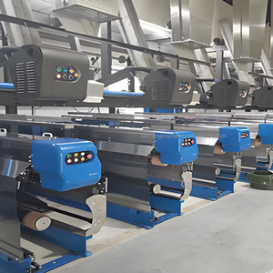 POY mesin pemintalan produksi pra-benang untuk lini produksi mesin tekstil filamen poliester - Product Image 1