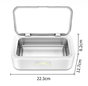 Limpiador Ultrasónico Portátil para Joyas, Inteligente, para el Hogar, para Dentaduras Postizas, Anillos, Gafas, Limpieza Sónica - Product Image 6
