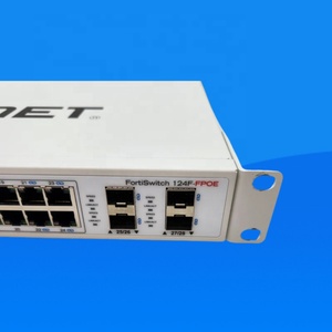 ใหม่แกะกล่อง FORTINET FortiSwitch 124F-FPOE FS-124F-FPOE สวิตช์ POE แบบจัดการได้ L2+ 24 พอร์ต พร้อมการรับประกัน 1 ปี และ SNMP - Product Image 3