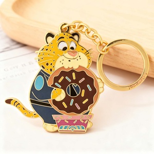 Llaveros de Metal de Aleación de Zinc y Hierro, Personalizados, con Esmalte Suave o Duro, Venta al Por Mayor - Product Image 4