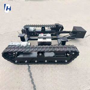 Ad alte prestazioni personalizzabile telaio cingolato Mini gomma sottocarro idraulico azionamento soluzione di telecomando - Product Image 6