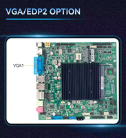 Placa Base Mini ITX Intel Gemini Lake J4105 DDR4 8GB VGA Mini PCIe SIM WiFi 4G 12V DC para Kiosco POS Señalización Digital