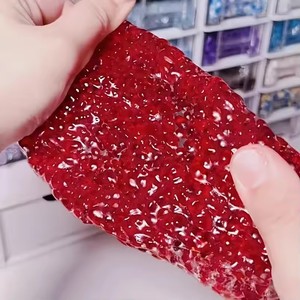 Pomegranate-Shaped Stress Relief Ball Creative Malleable Durable Acrylic Squeeze Toy Fun Novelty Holiday Party Gift - Product Image 5