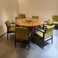 Chaise de salle à manger minimaliste italienne avec dossier, chaise de négociation pour restaurant et hôtel, chaise en bois massif, chaise de thé