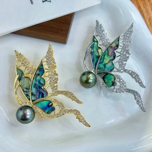 Broches de Moda Otoño Invierno para Mujer, Elegantes con Motivo 'Rompiendo el Capullo para Convertirse en Mariposa', Accesorio para Ropa Exterior con Función Antiestática - Product Image 2