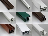 Ligne complètement automatique d'extrusion de profil de cadre de porte de fenêtre d'UPVC pour la fenêtre faisant la machine/utilisation large d'extrudeuse en plastique de PVC