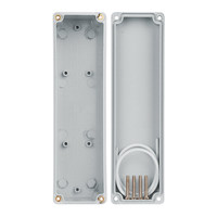 Boîtier étanche universel multi-scénarios CHENF en ABS à montage mural, boîte de jonction fermée, boîtier polyvalent pour câblage d'instruments