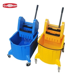 Goodman Equipo de Limpieza Ecológico, Escurridor de Plástico PP, Cubo con Carro Incluido, 30L de Capacidad, Venta Al por Mayor - Product Image 5