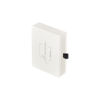 Boîte coulissante moderne haut de gamme en EVA avec insert personnalisé et revêtement UV pour cartes de crédit, emballage de luxe pour cadeaux d'entreprise