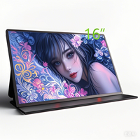 ODM OEM Écran d'ordinateur tactile de jeu de 16 pouces Moniteur portable LCD IPS pour ordinateur portable