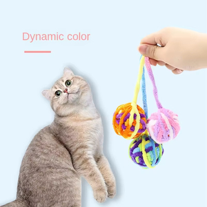 ของเล่นสำหรับแมวทำจากฝ้ายรักษ์โลก พร้อมกระดิ่งในตัว - Product Image 3