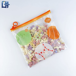 Transparent Zippered Document Bag 1-3L Rectangle Office Organizer Storage Sealed Plastic Packaging Bag With Printed Logo - Product Image 4