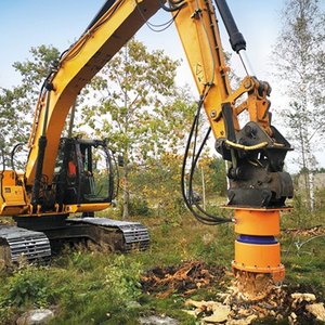 Broyeur de souches de grande taille, qualité industrielle, machine de défrichage de souches d'arbres, équipement d'entretien de l'aménagement paysager urbain, <span class=keywords><strong>dents</strong></span> en alliage résistantes à l'usure - Product Image 6