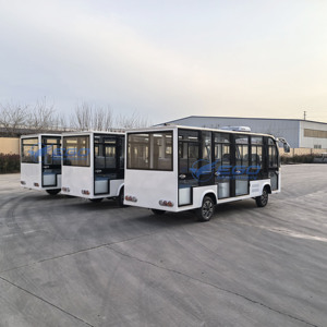 Autobús Turístico de 11/14/17 Plazas con Motor de Gasolina/Autobús de Transporte de 14 Asientos con Motor de Gasolina y Autobús Turístico Eléctrico - Product Image 4