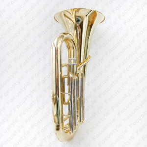 Tuba de pistón FOCUS Professional B-Flat 3/4 Tuba de laca transparente de alta calidad OEM a la <span class=keywords><strong>venta</strong></span> - Product Image 4
