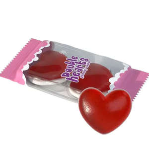 Rasa buah manis Hari Valentine permen karet hati merah - Product Image 2