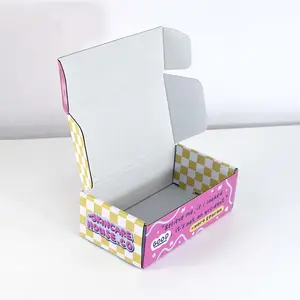 Caja de correo de envío de buena calidad, venta al por mayor personalizada para productos para mascotas, embalaje de papel, caja de correo enviable corrugada