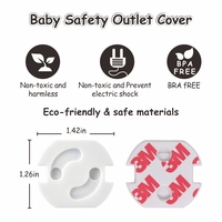 Probebi prise de protection de prise couvercle étanche couvertures de prise pour enfants ensemble de sécurité de protection de preuve d'enfant