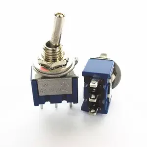 Switch 2 gear 3pins ON-ON MTS-102 3A250VAC 6A125VAC Toggle Switches