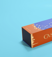 Boîte cadeau magnétique pliable de luxe pour emballage de vin personnalisé, vente en gros, 2, 4, 6 bouteilles, avec estampage à chaud sur carton
