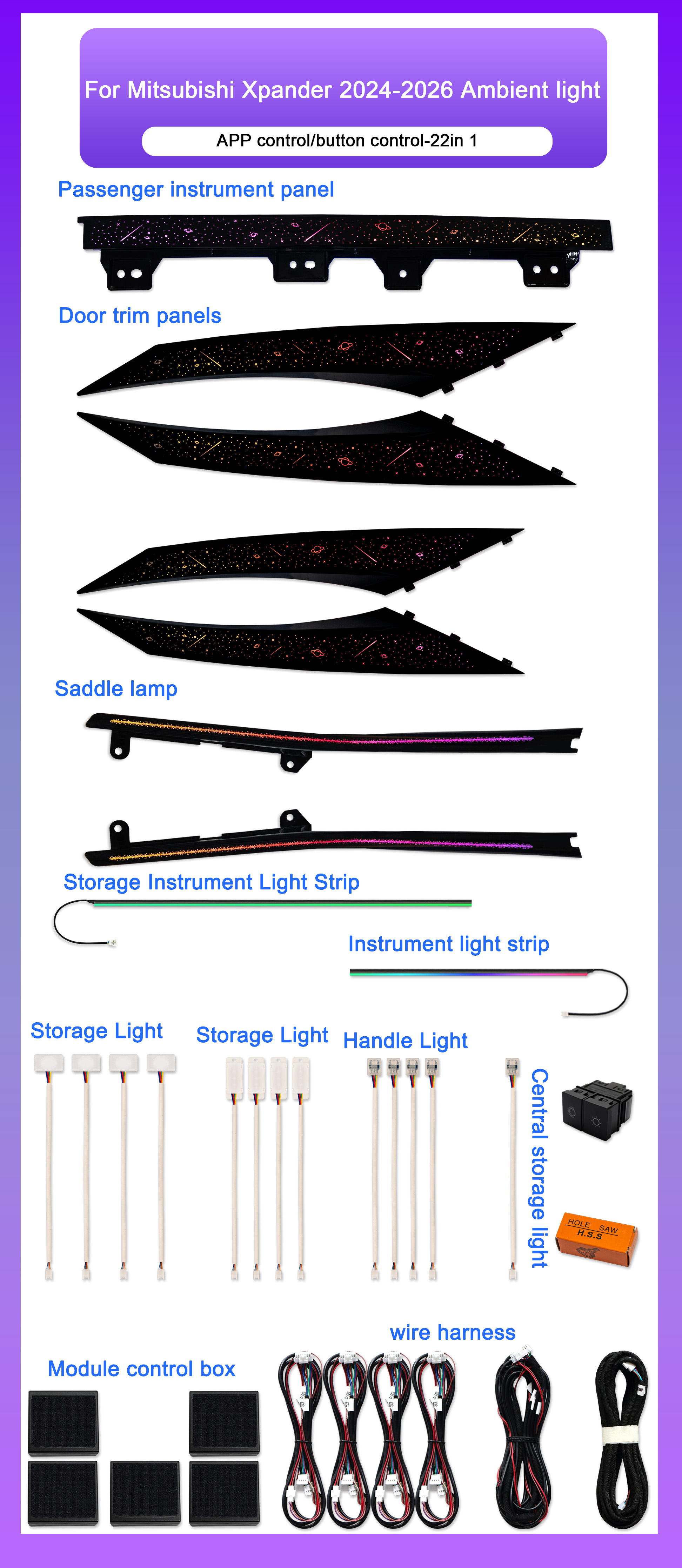 สไตล์ท้องฟ้าที่เต็มไปด้วยดวงดาว