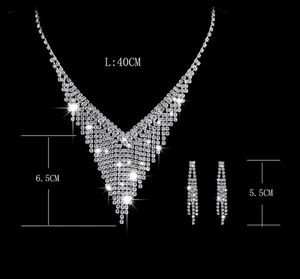 Fashion <strong>Costume</strong> Jewelry Set for Women Dresses Sexy New Arrival Chunky Tassel Bib Necklace - Product Image 5