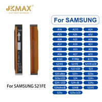 JKMAX Kabel Fleksibel Ponsel Utama Konektor Mother Board untuk Samsung S21FE Suku Cadang Pengganti Perbaikan LCD Aksesori Ponsel