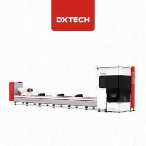 China factory 1000W 1500W 2000W 3000W tube laser cutting machine for metal pipe and tube