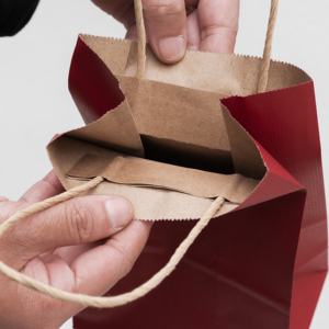 Bolsas de Papel Pequeñas con Logotipo Personalizado al por Mayor para Pequeñas Empresas, Bolsas de Embalaje Recicladas para Compras al por Menor - Product Image 3