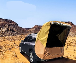 Tente de camping <span class=keywords><strong>2</strong></span> personnes pare-soleil <span class=keywords><strong>abri</strong></span> de confidentialité installation facile 120 <span class=keywords><strong>secondes</strong></span> étanche 3000MM UPF 50 + - Product Image 1