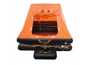 Zattera di salvataggio Premium da 6 persone per yacht durevoli, compatti e certificati di sicurezza per emergenze Marine - Product Image 4