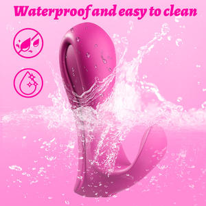 Vibromasseurs G-spot portables Jouets sexuels pour adultes pour femmes ou hommes, Mini vibromasseur de culotte à commande à distance par application avec 9 modes de vibration - Product Image 5