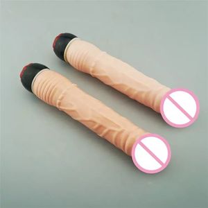 Fabbrica diretta all'ingrosso giocattoli del sesso masturbazione vera pelle carne come Dildo vibrante realistico per donna - Product Image 4