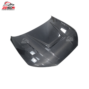 Capot en fibre de carbone pour <span class=keywords><strong>Audi</strong></span> A5 S5 <span class=keywords><strong>RS5</strong></span> B9 B9.5 2017-2024, pare-chocs avant de voiture, capot moteur, évents, pare-chocs de voiture - Product Image 2