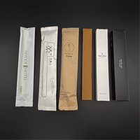 Kit de brosses à dents et de dentifrice miniatures en plastique jetables pour les clients d'hôtel