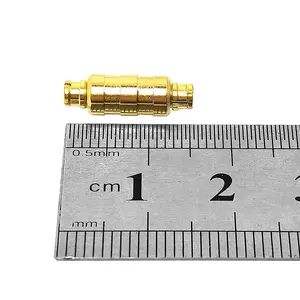 Adaptadores coaxiales RF no magnéticos de alta frecuencia 30 GHz SMP hembra a SMP hembra adaptador conector coaxial