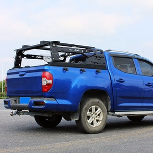 <span class=keywords><strong>Barra</strong></span> <span class=keywords><strong>Antivuelco</strong></span> Universal para Camioneta, Canasta Portaequipajes para Techo, Compatible con <span class=keywords><strong>Toyota</strong></span> Tacoma, Tundra, <span class=keywords><strong>Hilux</strong></span>, Ford F150 - Product Image 3